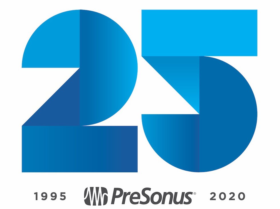 PreSonus 25 Anniversary Logo-sketch
