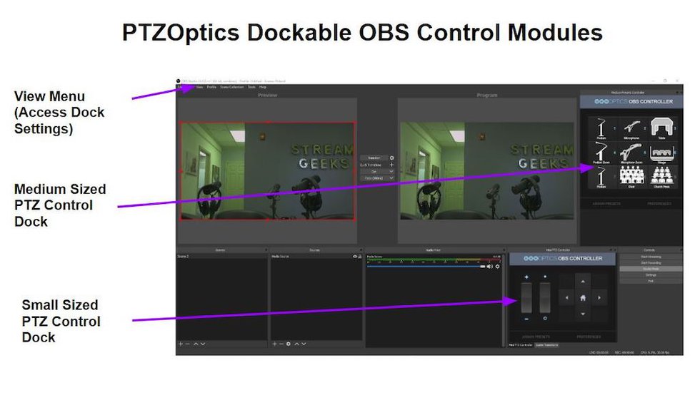 Dockable Camera controller for OBS 2.JPG