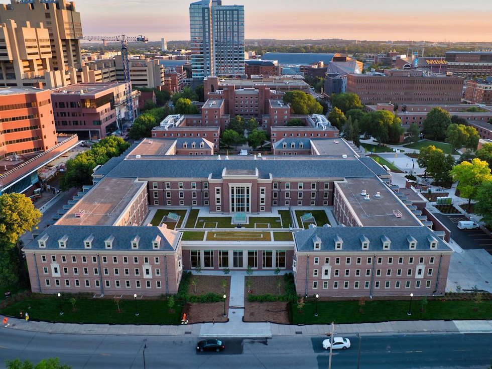 Completed Pioneer Hall aerial Photo Credit McGough Construction.jpg.jpe