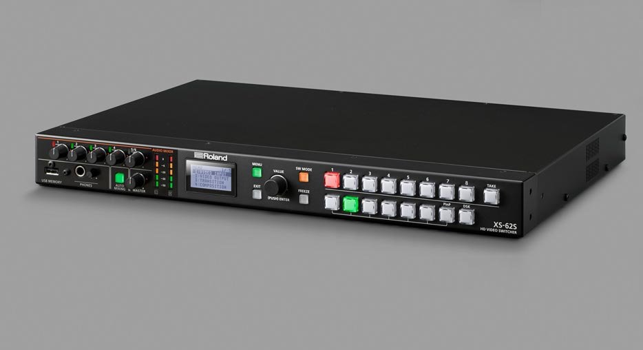 Roland Debuts the XS-62S Six-Channel Video Switcher and Audio Mixer -  Church Production Magazine